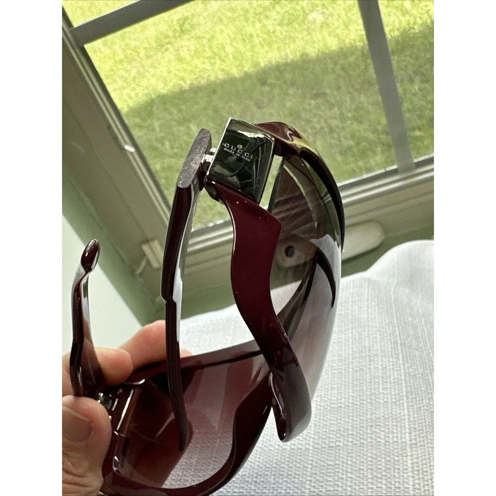 Gucci GG 1546/S BPAMD Sunglasses 66-16-120 Brown Gradient Oversized w/ Case